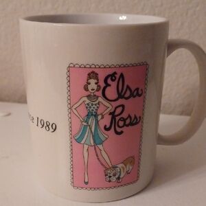 Elsa Ross Coffe Mug Cup Divine Since 1989